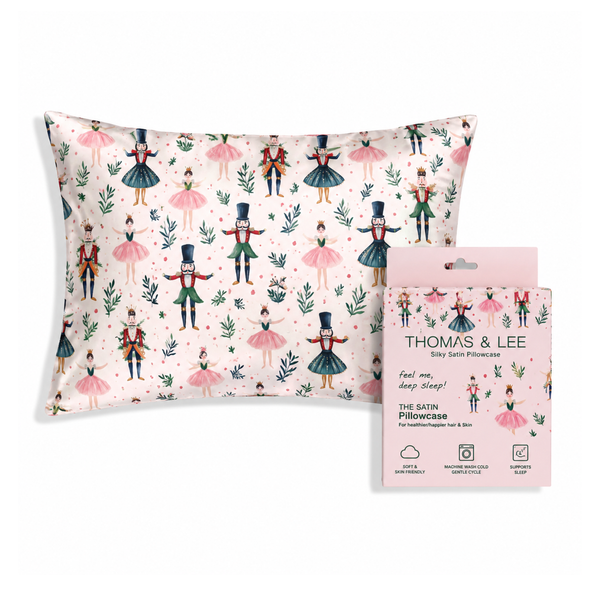 PREORDER Silky Satin Pillowcase – Holiday Collection SHIPS 10/01