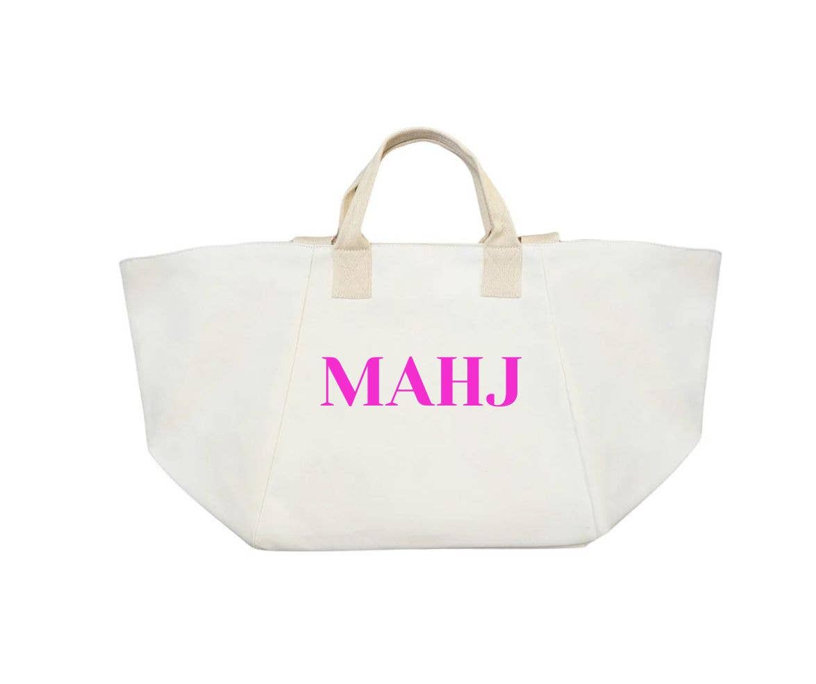 MAHJ CHELSEA Bag - Natural and Pink NEW!