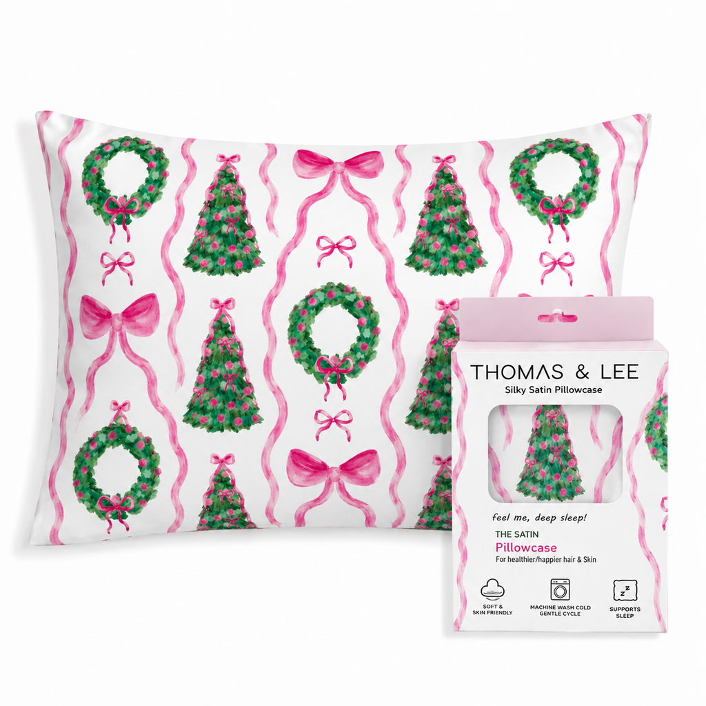 PREORDER Silky Satin Pillowcase – Holiday Collection SHIPS 10/01