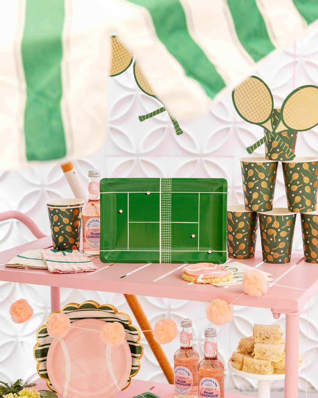Tennis Ball Plate