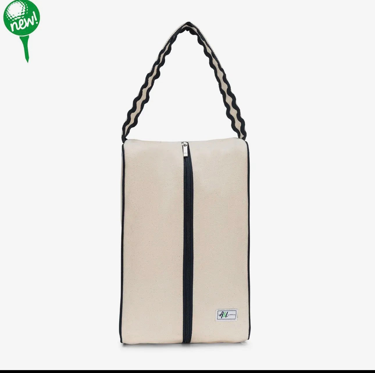 Ame and Lulu scalloped shoe bag