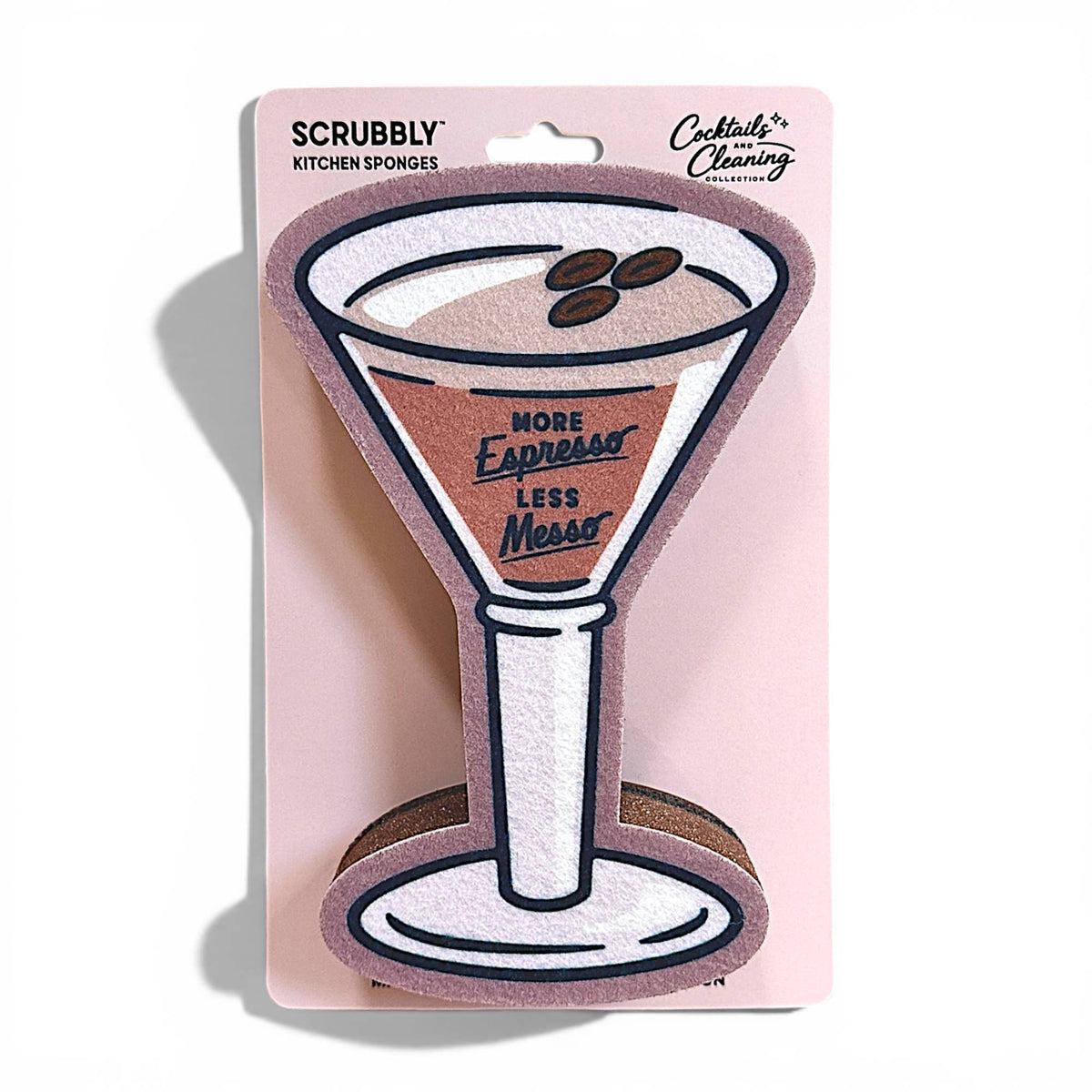 Martini Scrubbly Sponge - Espresso