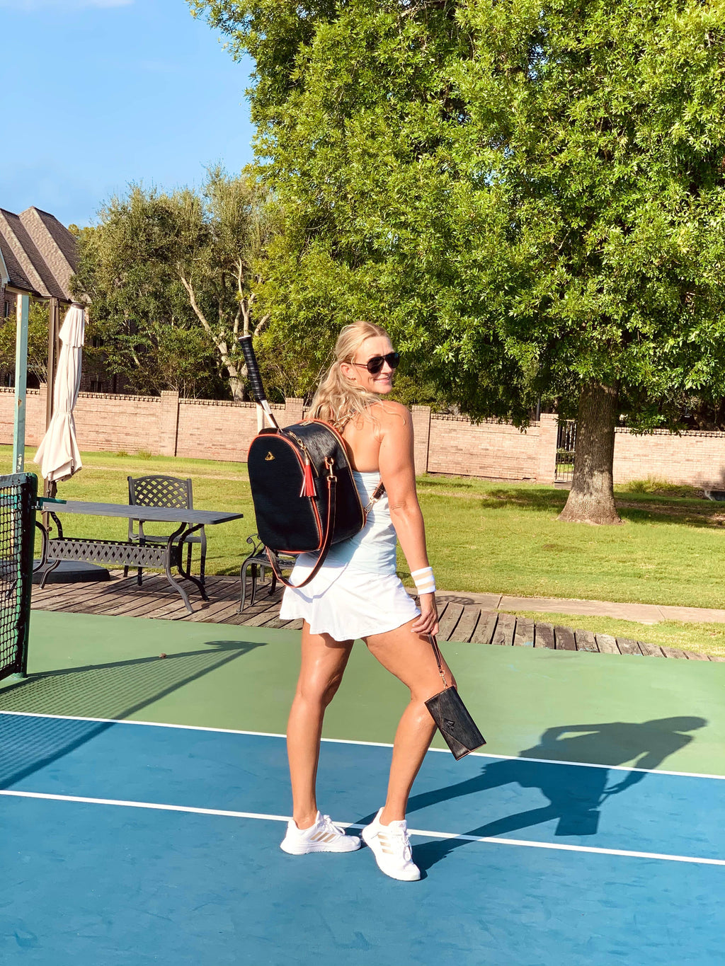 Hana Tennis and Pickleball Backpack Blue by NiceAces