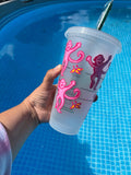 Preppy roller rabbit monkeys Starbucks cup (PREORDER-June shipment)
