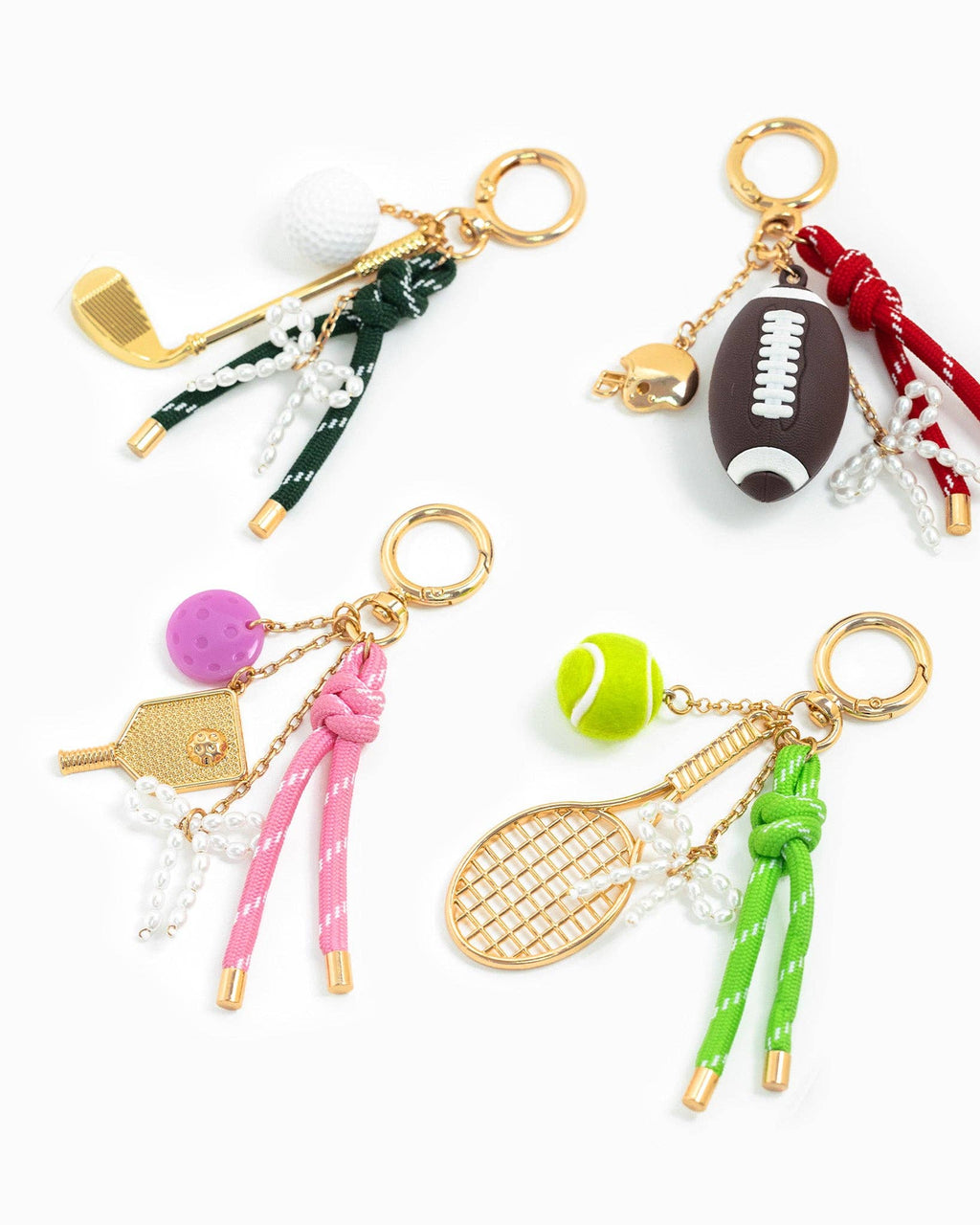 Gameday Love Match Tennis Bag Charm