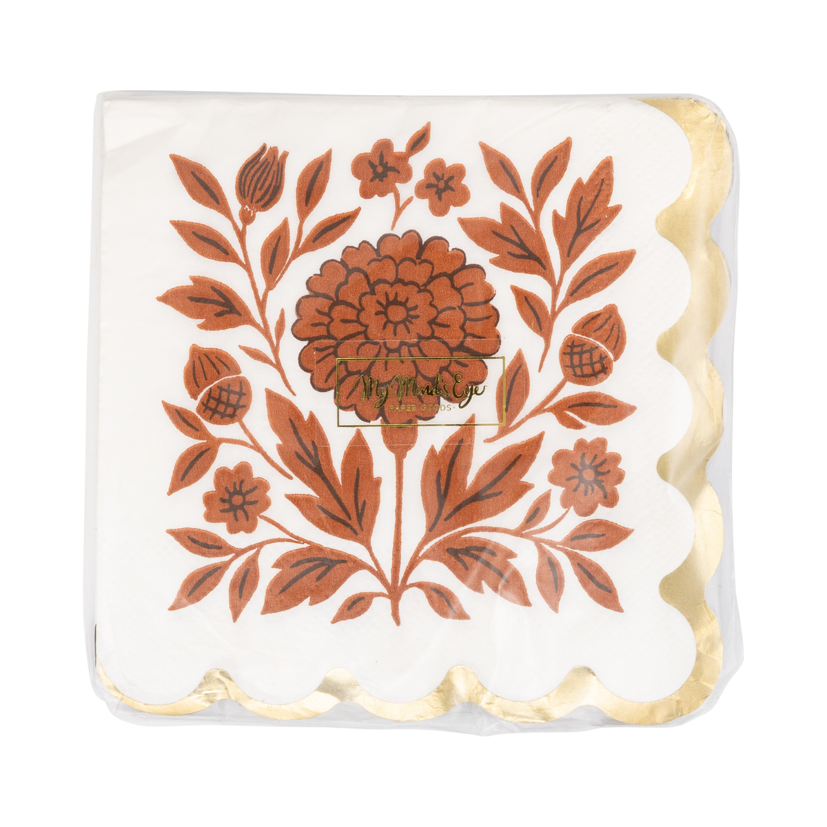 FAL1338 - Fall Flora Cocktail Napkin