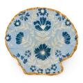 Blue Regency Shell Jewelry and Trinket Dish