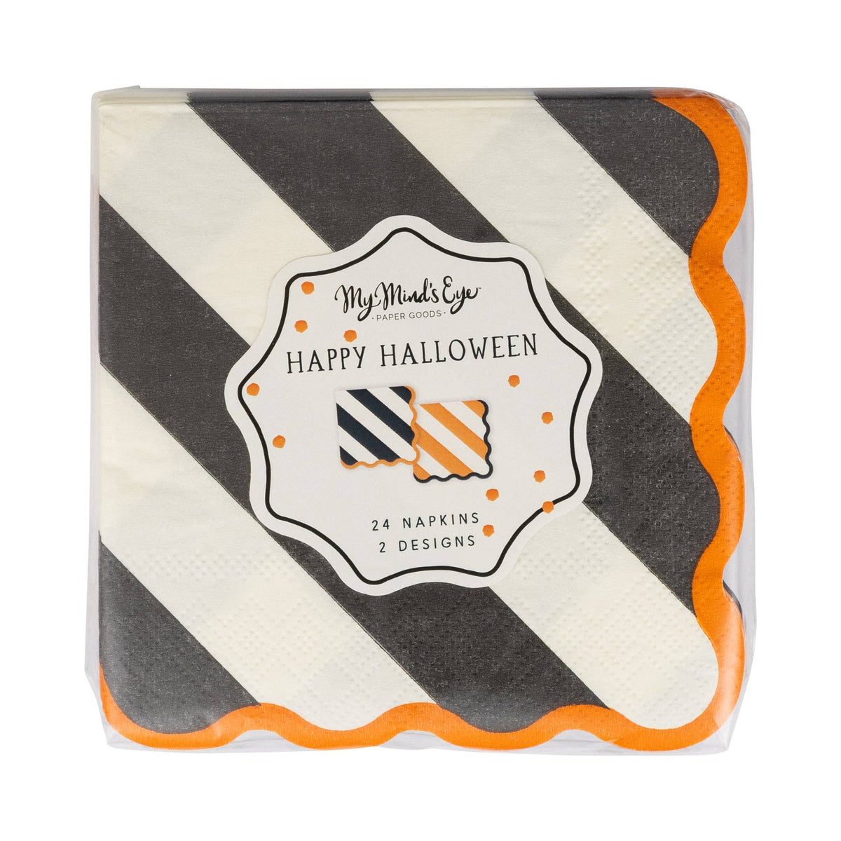 HPH1239 - Striped Cocktail Napkin Set