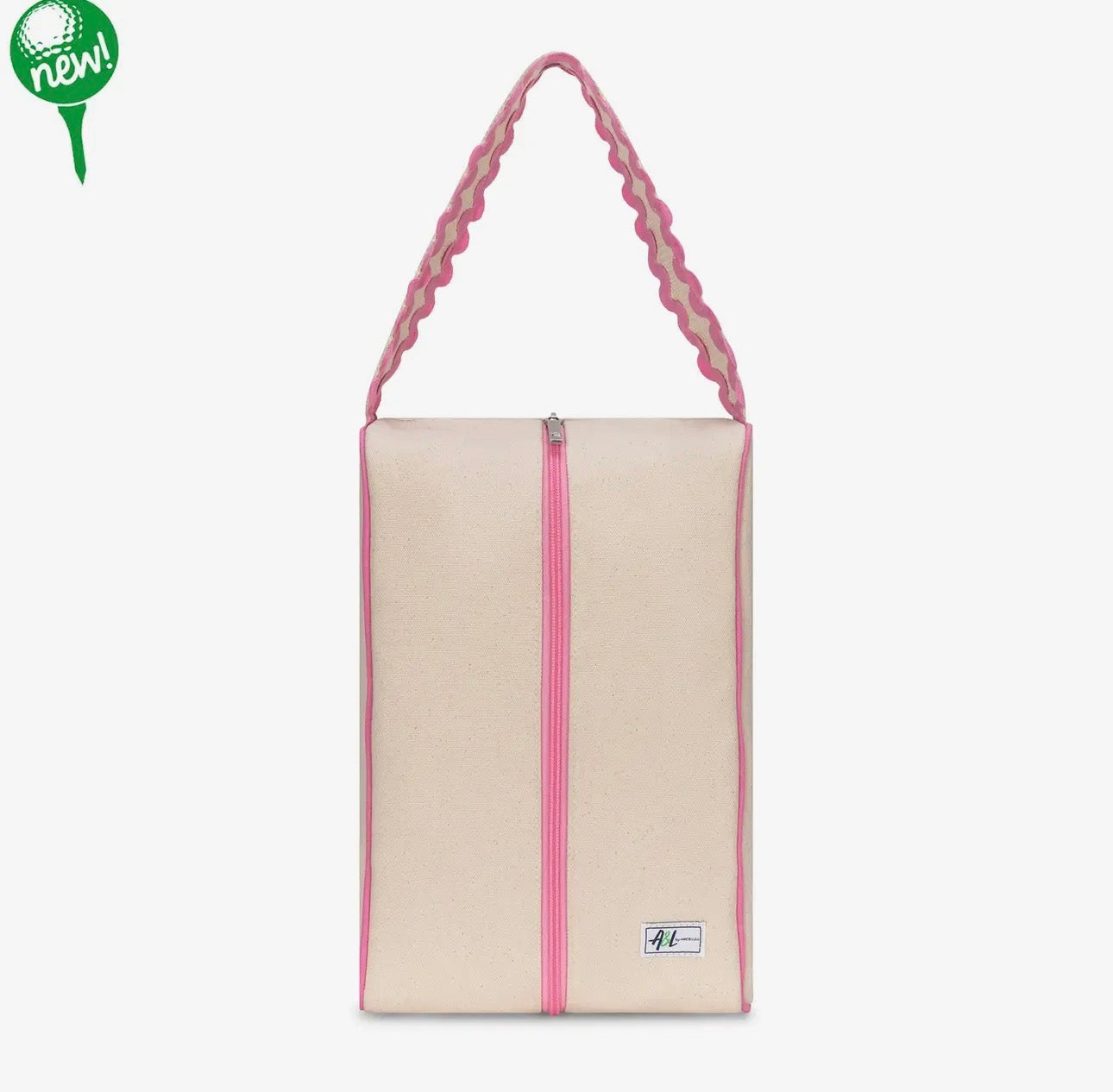 Ame and Lulu scalloped shoe bag