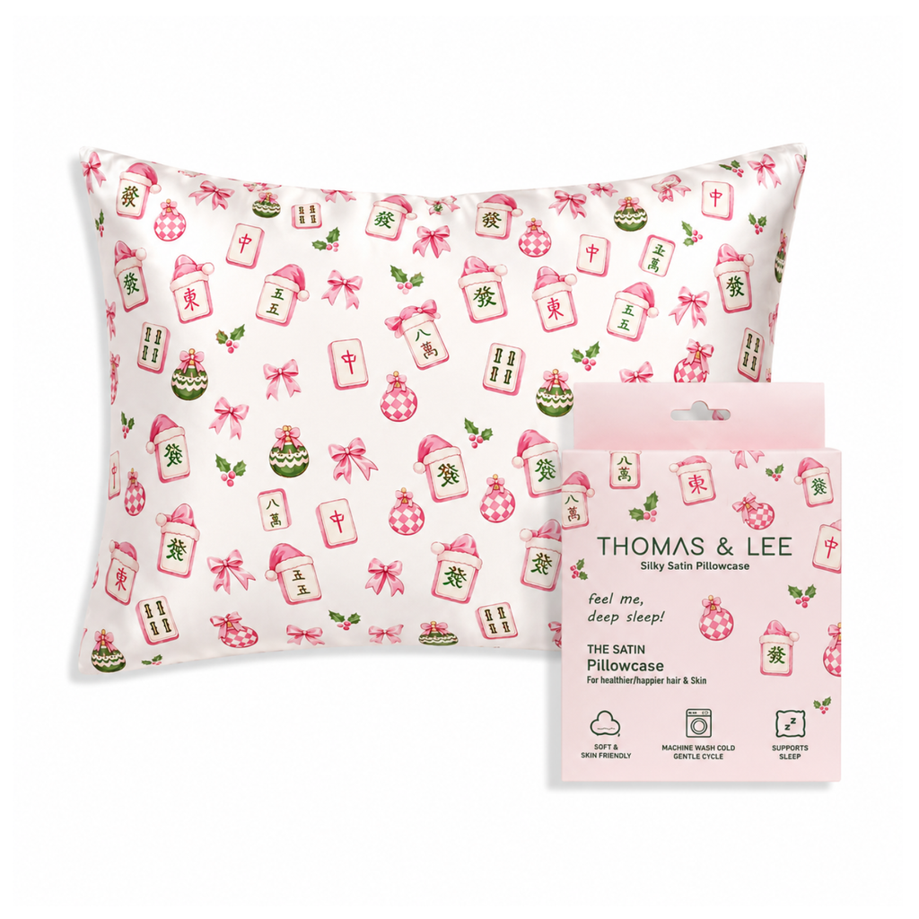 PREORDER Silky Satin Pillowcase – Holiday Collection SHIPS 10/01