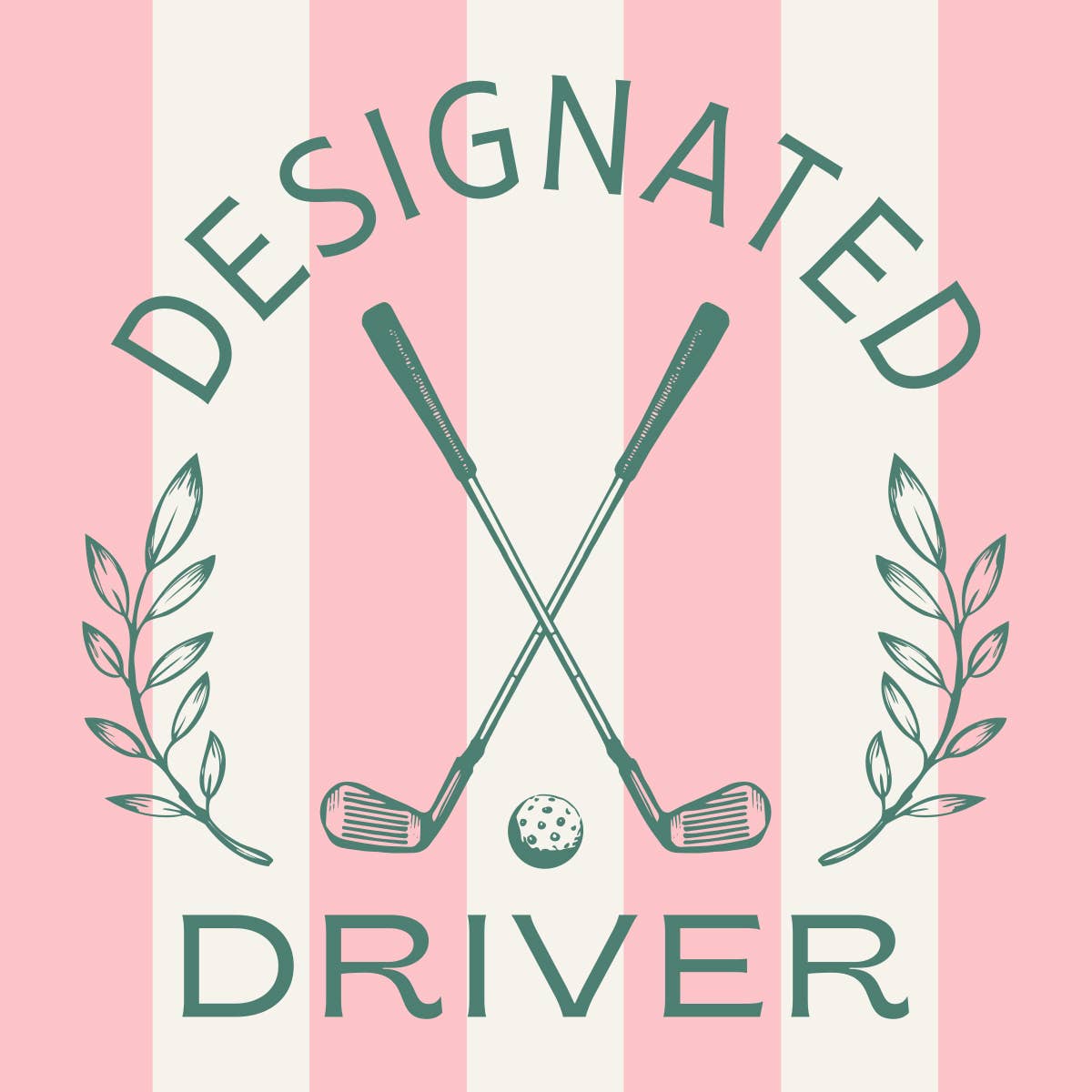 Funny Golf Cocktail Napkins | Designated Driver