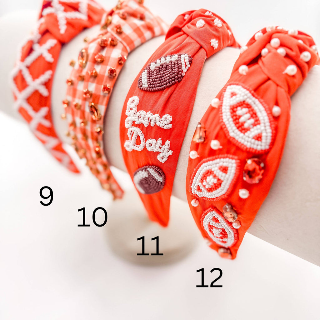 Headbands for Women,  Sequin Headband, Football Headband