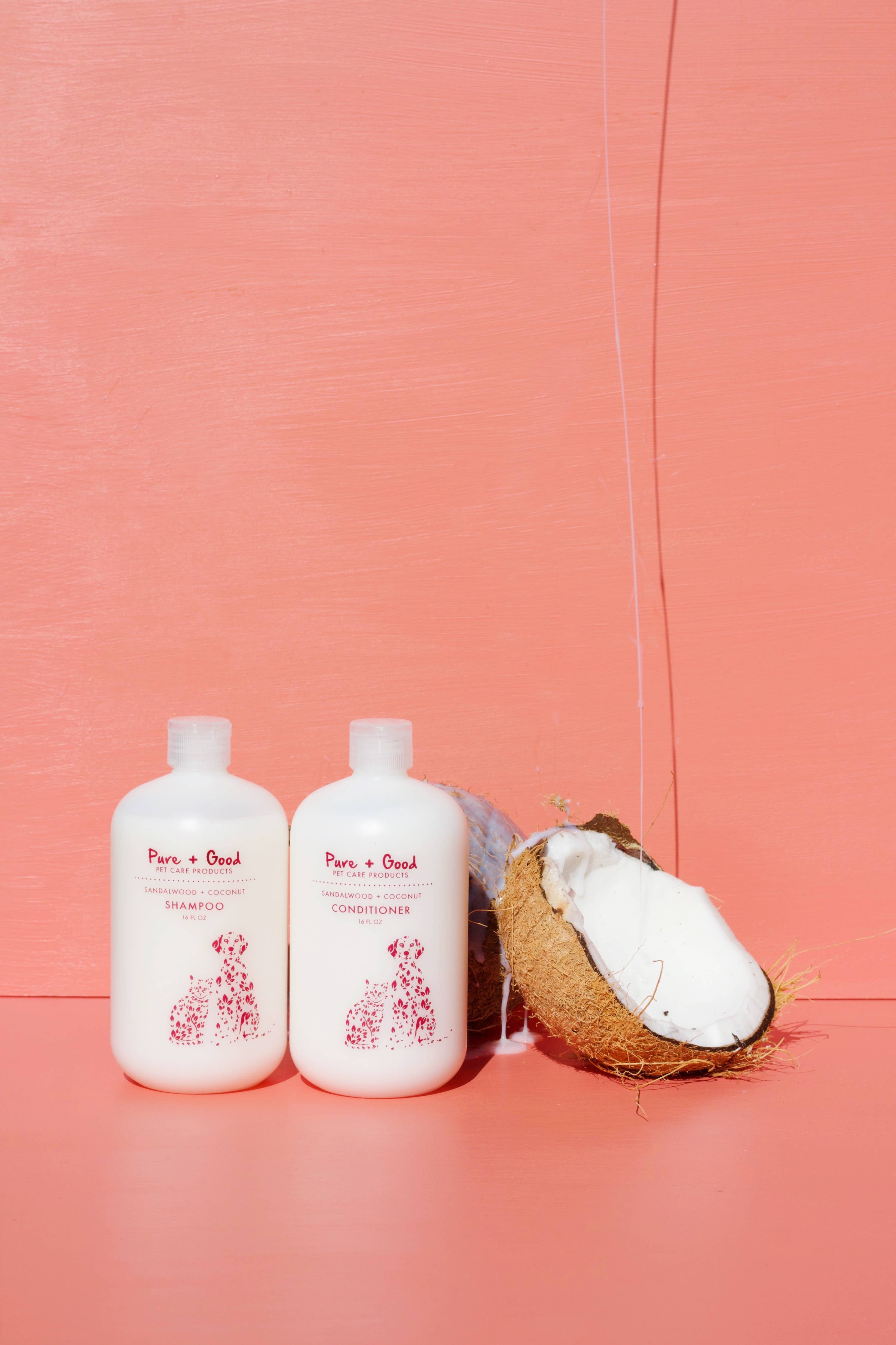 Dog & Cat Shampoo: Sandalwood + Coconut