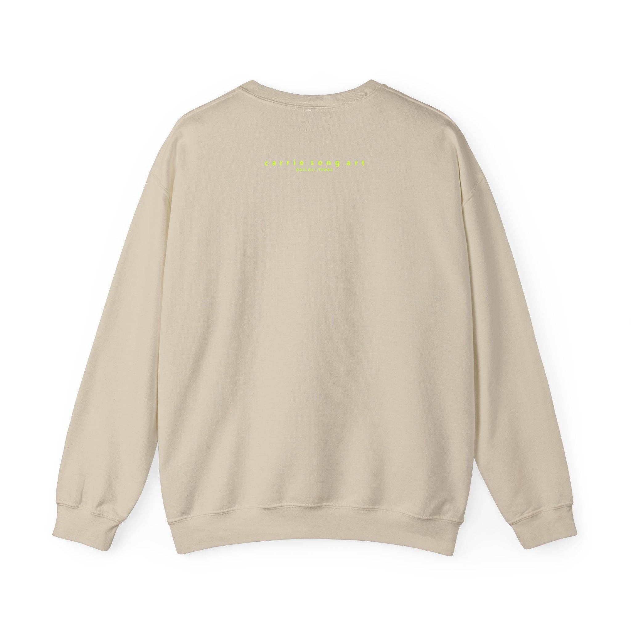 Carrie Song Art Signature Tennis Ball Sweatshirt