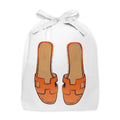 Drawstring Bag - Orange Sandals