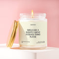 Tennis Gift Above Average Tennis Player's Candle