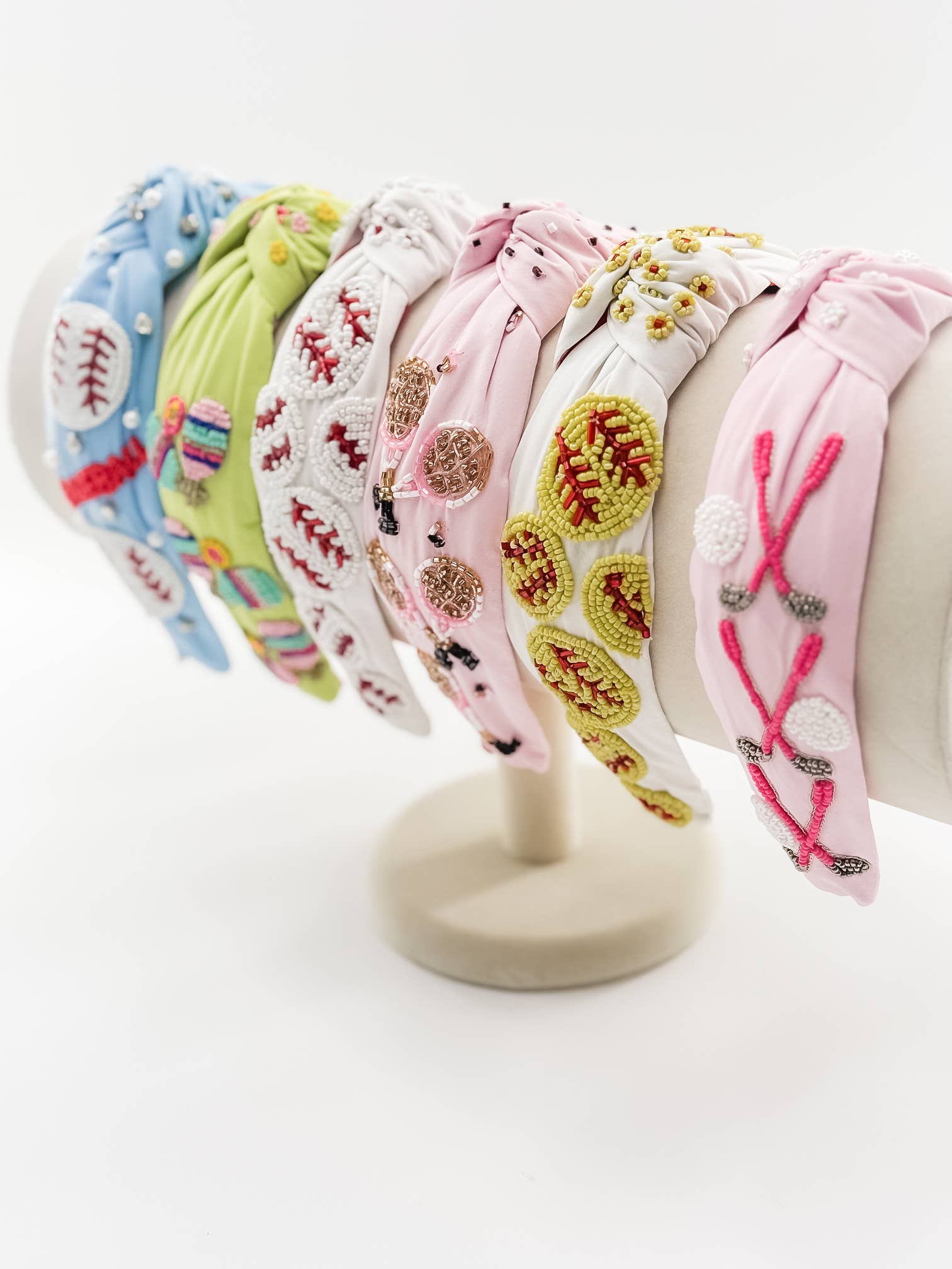 Beaded Headband, Hair Accessories, Sports Headbands, Golf