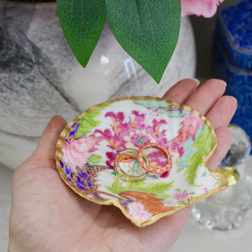 Audrey Shell Jewelry and Trinket Dish