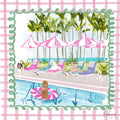POOL PAWTY-MAHJONG MAT (PREORDER)