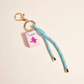 7 Inch Mahjong Symbol Tile Cord Keychain Bag Charm